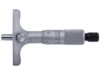 Moore & Wright 890M Fixed Type Depth Micrometer 0-25mm/0.01mm (5051102012861) MAW890M