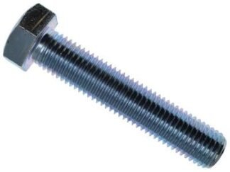 Metalmate High Tensile Set Screw ZP M20 x 100mm (Box 10) (5050420650625) MEMHTS20100