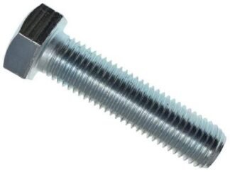 Metalmate High Tensile Set Screw ZP M20 x 80mm (Box 10) (5050420649674) MEMHTS2080