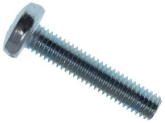 Metalmate Machine Screw Pozi Compatible Pan Head ZP M5 x 20mm Box 25 (5050420649902) MEMMSPAN0520