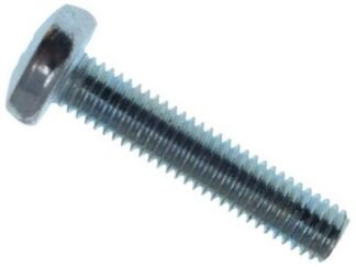 Metalmate Machine Screw Pozi Compatible Pan Head ZP M5 x 25mm Box 25 (5050420649919) MEMMSPAN0525