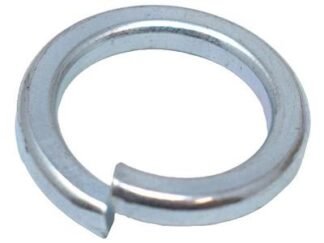 Metalmate Square Section Spring Washer Bright ZP 12mm (Box 100) (5050420650403) MEMSWS12