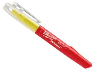 Milwaukee Hand Tools INKZALL™ Highlighter Yellow (Pack 5) (0045242482573) MHT48223201
