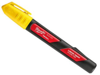Milwaukee Hand Tools INKZALL™ Liquid Paint Marker Yellow (0045242363377) MHT48223721