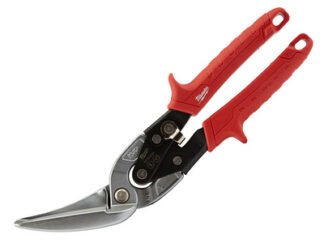 Milwaukee Hand Tools Offset Metal Aviation Snips Left Extra Long Straight Cut (0045242503698) MHT48224538