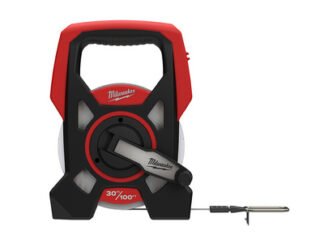 Milwaukee Hand Tools Long Open Tape 30m/100ft (Width 13mm) (0045242486069) MHT48225203