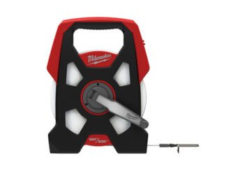 Milwaukee Hand Tools Long Open Tape 100m/330ft (Width 10mm) (0045242486076) MHT48225211