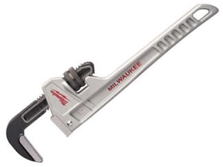 Milwaukee Hand Tools Aluminium Pipe Wrench 300mm (12 Inch) (0045242342389) MHT48227212