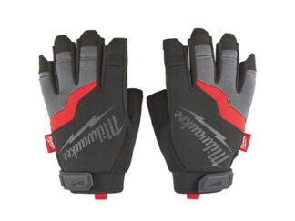 Milwaukee Hand Tools Fingerless Gloves - L (Size 9) (0045242508747) MHT48229742