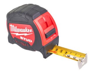 Milwaukee Hand Tools STUD™ Tape Measure 5m/16ft (Width 27mm) (0045242533534) MHT48229917
