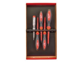 Milwaukee Hand Tools VDE Screwdriver Set, 5 Piece (4058546220112) MHT932464066