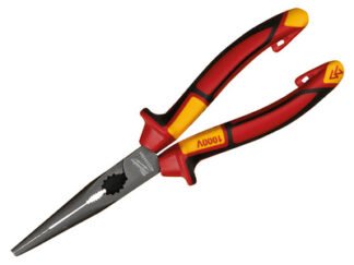 Milwaukee Hand Tools VDE Long Round Nose Pliers 205mm (4058546225094) MHT932464564