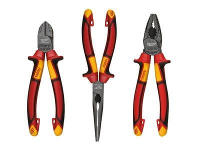 Milwaukee Hand Tools VDE Pliers Set, 3 Piece (4058546225209) MHT932464575
