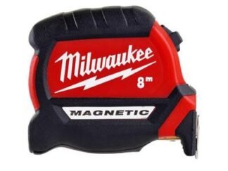 Milwaukee Hand Tools GEN III Magnetic Tape Measure 8m (Width 27mm) (Metric only) (4058546225452) MHT932464600