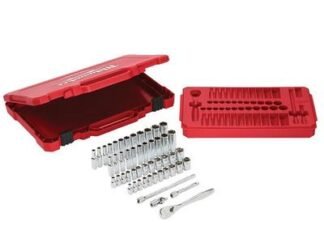 Milwaukee Hand Tools 1/4in Drive Ratcheting Socket Set Metric & Imperial, 50 Piece (4058546228897) MHT932464944