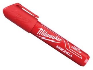 Milwaukee Hand Tools INKZALL™ Large Chisel Tip Marker Red (Pack 3) (4058546294557) MHT932471556