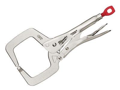 Milwaukee Hand Tools TORQUE LOCK™ Locking C-Clamp Regular Jaws 280mm (11in) (4058546296278) MHT932471728