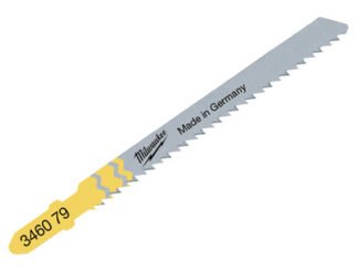 Milwaukee Power Tools Special Application Wood Jigsaw Blades Pack of 5 T101BR (4002395312382) MIL2346079