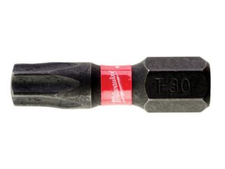Milwaukee Power Tools SHOCKWAVE™ Impact Duty Bits TX30 25mm (Pack 25) (4002395385485) MIL430886