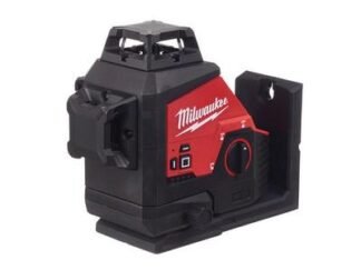 Milwaukee Power Tools M12™ CLLP-301C Green Cross Line Laser with Plumb Points 12V 1 x 3.0Ah Li-ion (4058546344221) MILM12CLLP30