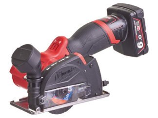 Milwaukee Power Tools M12 FCOT-622X FUEL™ Cut Off Tool Kit 12V 1 x 2.0Ah & 1 x 6.0Ah Li-ion (4058546225650) MILM12FCOT6X