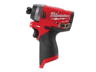 Milwaukee Power Tools M12 FID-0 FUEL™ Sub Compact 1/4in Impact Driver 12V Bare Unit (4058546029944) MILM12FID0