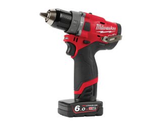 Milwaukee Power Tools M12 FPD-602X FUEL™ Sub Compact Percussion Drill 12V 2 x 6.0Ah Li-ion (4058546029791) MILM12FPD6