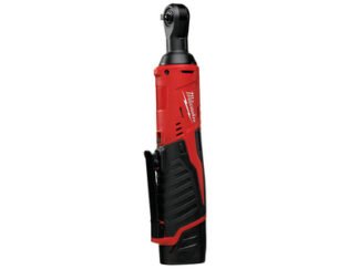 Milwaukee Power Tools M12 IR-201B Sub Compact 1/4in Impact Ratchet 12V 1 x 2.0Ah Li-ion (4002395136728) MILM12IR142