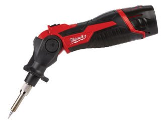 Milwaukee Power Tools M12 SI-201C Cordless Soldering Iron 12V 1 x 2.0Ah Li-ion (4058546029340) MILM12SI2