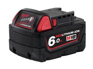 Milwaukee Power Tools M18 B6 REDLITHIUM-ION™ Slide Battery Pack 18V 6.0Ah Li-ion (4002395167661) MILM18B6