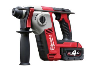Milwaukee Power Tools M18 BH-402C 2 Mode SDS Hammer 18V 2 x 4.0Ah Li-ion (4002395003754) MILM18BH4