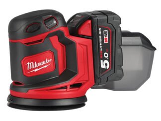 Milwaukee Power Tools M18 BOS125-502B Random Orbital Sander 18V 2 x 18 5.0Ah Li-ion (4058546221751) MILM18BOS5X