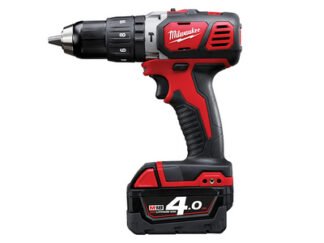 Milwaukee Power Tools M18 BPD-402C Compact Combi Drill 18V 2 x 4.0Ah Li-ion (4002395003372) MILM18BPD4