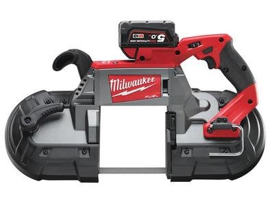 Milwaukee Power Tools M18 CBS125-502C FUEL™ Deep Cut Bandsaw 18V 2 x 5.0Ah Li-ion (4002395262786) MILM18CBS125