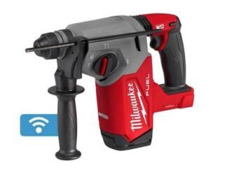 Milwaukee Power Tools M18 ONEFHX-0X Fuel™ ONE-KEY™ 4-Mode 26mm SDS Plus Hammer 18V Bare Unit (4058546346966) MILM18EFHX0