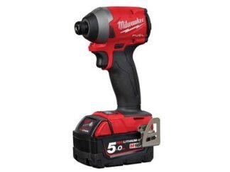 Milwaukee Power Tools M18 FID2-502X FUEL™ 1/4in Hex Impact Driver 2 x 5.0Ah Li-ion (4058546220341) MILM18FID25X