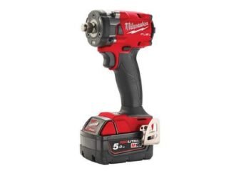 Milwaukee Power Tools M18 FIW2F12-502X FUEL™ 1/2in Friction Ring Impact Wrench 18V 2 x 5.0Ah Li-ion (4058546346362) MILM18FIW125