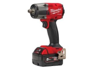 Milwaukee Power Tools M18 FMTIW2F12-502X FUEL™ 1/2in Mid-Torque Impact Wrench 18V 2 x 5.0Ah (4058546346423) MILM18FMT125