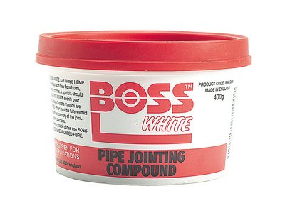 Miscellaneous Boss White Tub 400g (5015258844011) MISBW