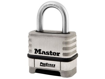 Master Lock ProSeries® Stainless Steel 4-Digit 57mm Padlock (0071649149580) MLK1174D