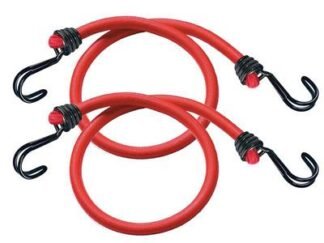 Master Lock Twin Wire Bungee Cord 60cm Red 2 Piece (3520190923592) MLK3020E