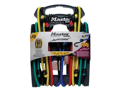 Master Lock Twin Wire™ Bungee Organiser 10 Piece (3520190923158) MLK3043E