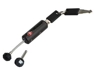 Master Lock TSA Removable Shackle Streamline Padlock (3520190943095) MLK4718