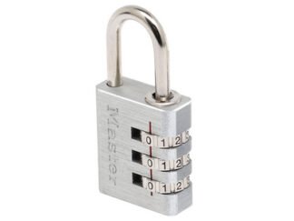 Master Lock Aluminium 30mm 3-Digit Combination Padlock (3520190931238) MLK7630