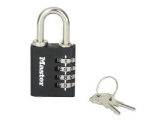 Master Lock Set-Your-Own Combination Padlock 40mm (3520190945242) MLK7641BLK