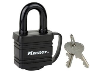 Master Lock Weather Tough® Black Finish 40mm Padlock (3520190942418) MLK7804