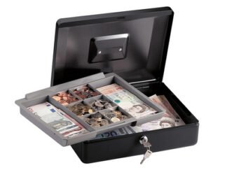 Master Lock Medium Cash Box with Keyed Lock (0049074025601) MLKCB12ML