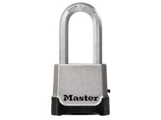Master Lock Excell™ 4-Digit Combination 56mm Padlock with Override Key (3520190943057) MLKM176LH