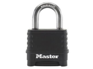 Master Lock Excell™ 4-Digit Black Finish Combination 50mm Padlock (3520190942548) MLKM178