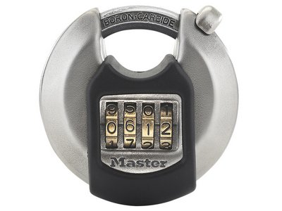 Master Lock Excell™ Discus 4-Digit Combination 70mm Padlock (3520190940773) MLKM40NUM